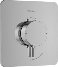 HANSGROHE Thermostat Unterputz Ecostat Comfort Fertigset 1 Verbraucher chrom