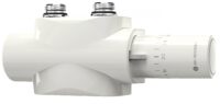 HEIMEIER Ventil Multilux 4-Eclipse-Set Halo, Autom. Durchflussregelung, weiß