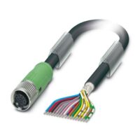 Phoenix Contact Sensor-/Aktor-Kabel 17-poliert RAL9005 5m SAC-17P-5, #1430307