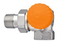 Thermostat-Ventilunterteil Eclipse, Winkeleck/rechts, DN 15