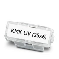 Phoenix Contact Kabelmarkerträger transparent, 25x6mm KMK UV (25X6)