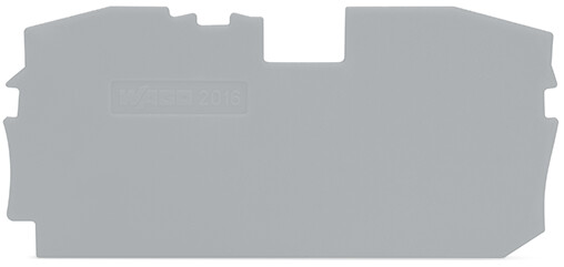 WAGO GmbH &amp; Co. KG Abschluss-u Zwischenplatte 1mm dick 2016-1291