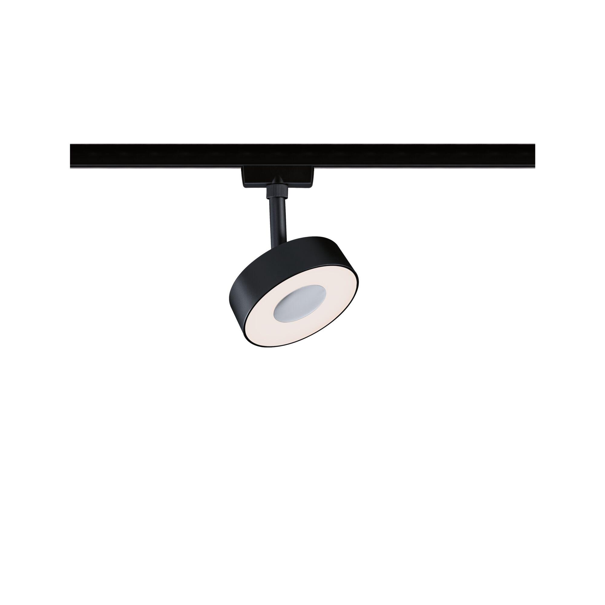 Paulmann PAULMANN LED-Schienenstrahler 5W 1LED schwarz 955.89 3000K weiß 160lm schwarz matt Aluminium freistr
