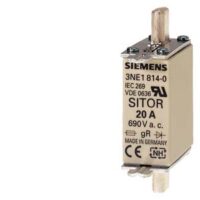 Siemens Dig Industr. Sitor-Sicherungseinsatz 50A, 690VAC Gr.000 3NE1817-0