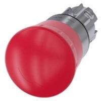 Siemens Dig Industr. Not-Halt-Pilzdrucktaster 22mm, rund, rot 3SU1050-1HB20-0AA0