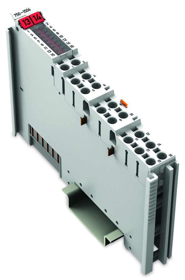 WAGO GmbH &amp; Co. KG Digital Ausgangsklemme 16-Kanal 24VDC 0,5A 750-1504
