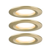 PAULMANN LED-Einbaustrahler 6W Konverter go 924.05 3LEDs 2700K weiß 470lm go matt Aluminium