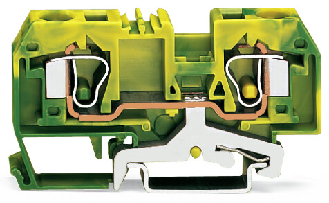 WAGO GmbH &amp; Co. KG Schutzleiterklemme 0,2-10mmq gn/gelb 284-907