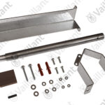 Schneckenrohr 0,5m mit Druckentlastung Vaillant-Nr. 0010004240