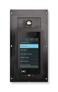 TCS Türstation Unterputz schwarz 1000RT LAN mit Kamera CAE3304-IP-0156 Mit digitalem Türcode