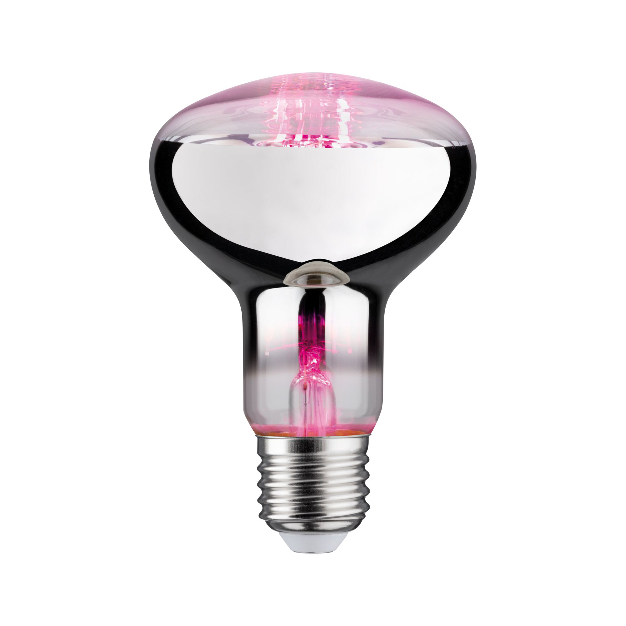 Paulmann PAULMANN LED-Reflektorlampe FM E27 R80 287.33 R80 6,5W rose 200lm kl 60° AC