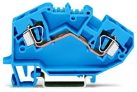WAGO GmbH & Co. KG Durchgangsklemme 0,2-6mmq blau 782-604