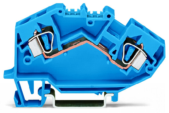 WAGO GmbH &amp; Co. KG Durchgangsklemme 0,2-6mmq blau 782-604