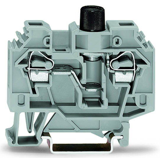 WAGO GmbH &amp; Co. KG Sicherungsklemme 0,2-6qmm grau 282-122