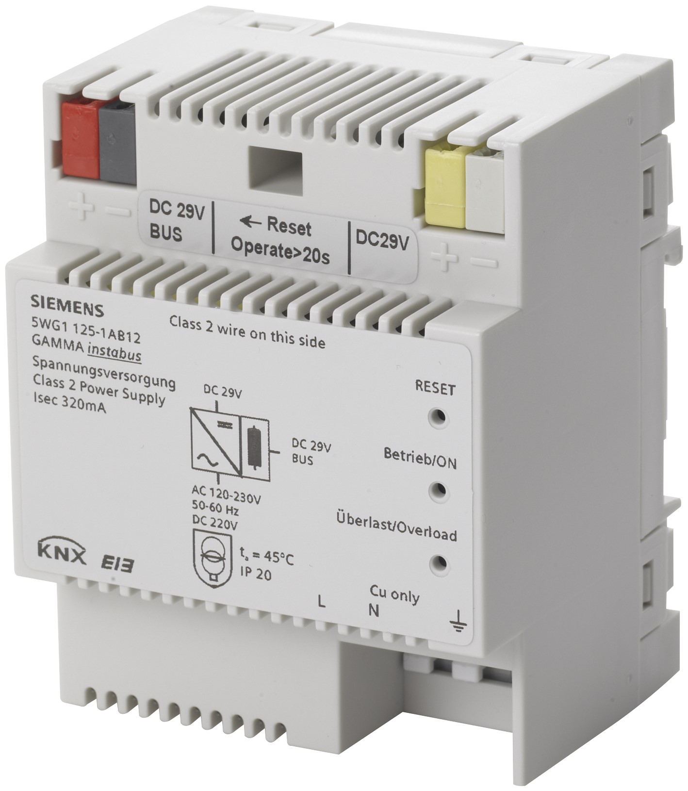 Siemens Siemens Dig Industr. Spannungsversorgung N125/12, 320mA 5WG1125-1AB12