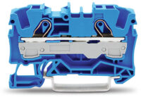 WAGO GmbH & Co. KG Durchgangsklemme 0,5-6/10qmm blau, 2L 2006-1204