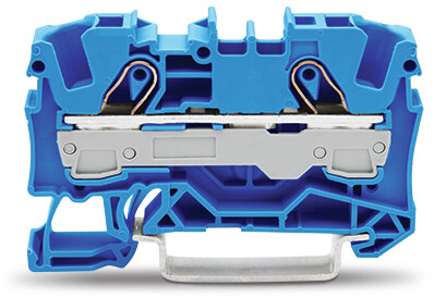 WAGO GmbH &amp; Co. KG Durchgangsklemme 0,5-6/10qmm blau, 2L 2006-1204