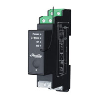 Shelly Relais "Wave Pro 2PM" max 25A Z-Wave DIN-Rail