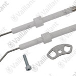 VAILLANT Elektrode (Zündung), (x2) Vaillant-Nr. 0010042424