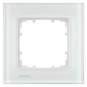 Siemens Siemens Dig Industr. miro Glas Rahmen tws 1-fach 5TG1201-1