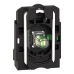 Schneider Electric Hilfsschalterblock 1S mit LED-Mod weiß 24V ZB5AW0B11