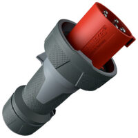 MENNEKES CEE-Stecker 5p 63A IP67 400V/rt PowerTOP Xtra 13212 6h Schraubkl Kunststoff