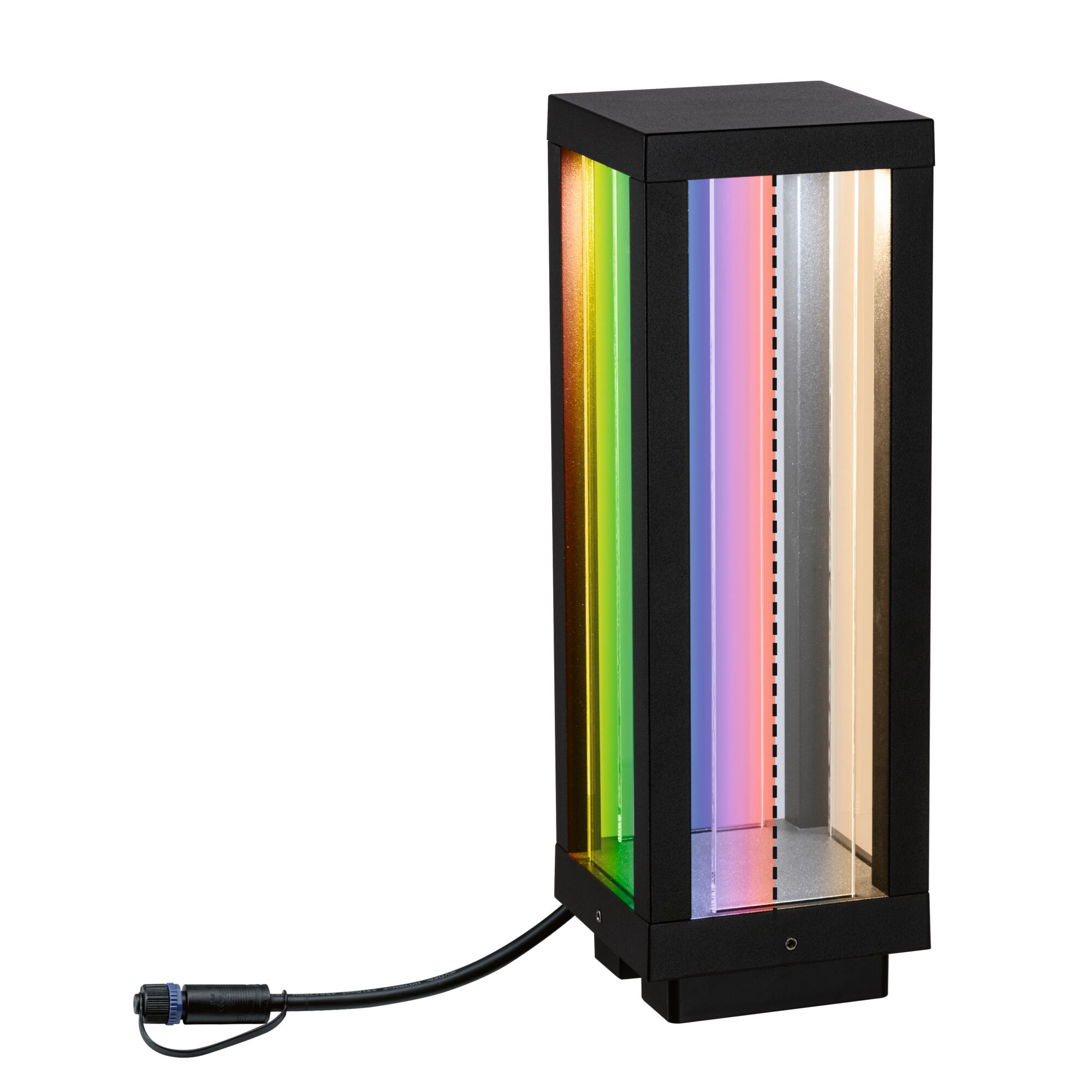 Paulmann PAULMANN LED-Pollerleuchte 2W IP44 3000K 947.53 90lm anthrazit Aluminium Kst_opal