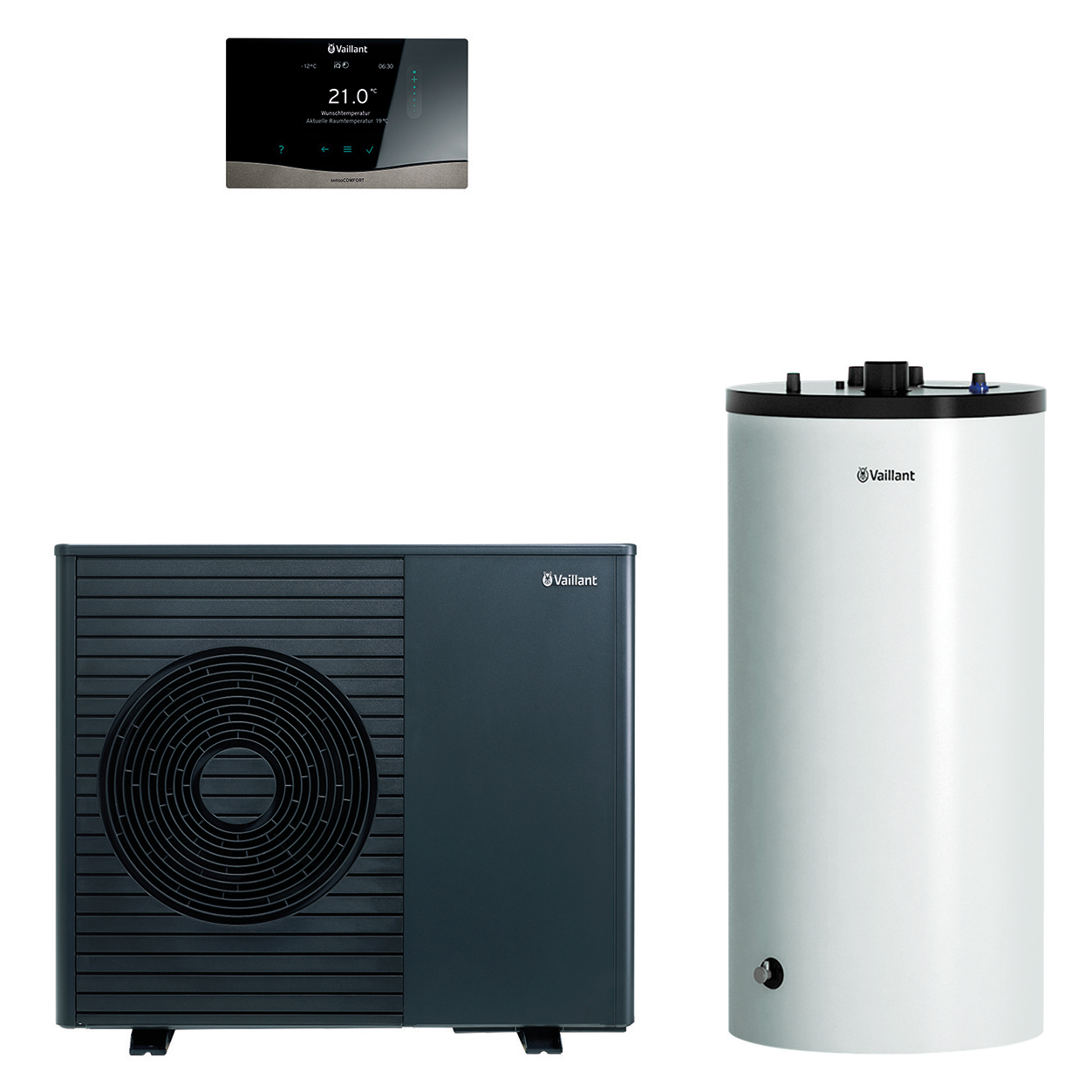 VAILLANT Paket 4.1305 aroTHERM pro /7.1 VWL 115/7.1 A 400V mit VIH RW 200/2 B