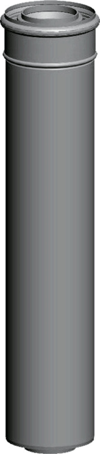Abgasrohr DN60/100 konzentrisch 1000 mm, aus PP