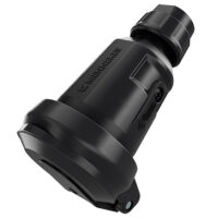 MENNEKES SCHUKO Kupplung Kunststoff IP54 ger schwarz 158071 Schraubkl