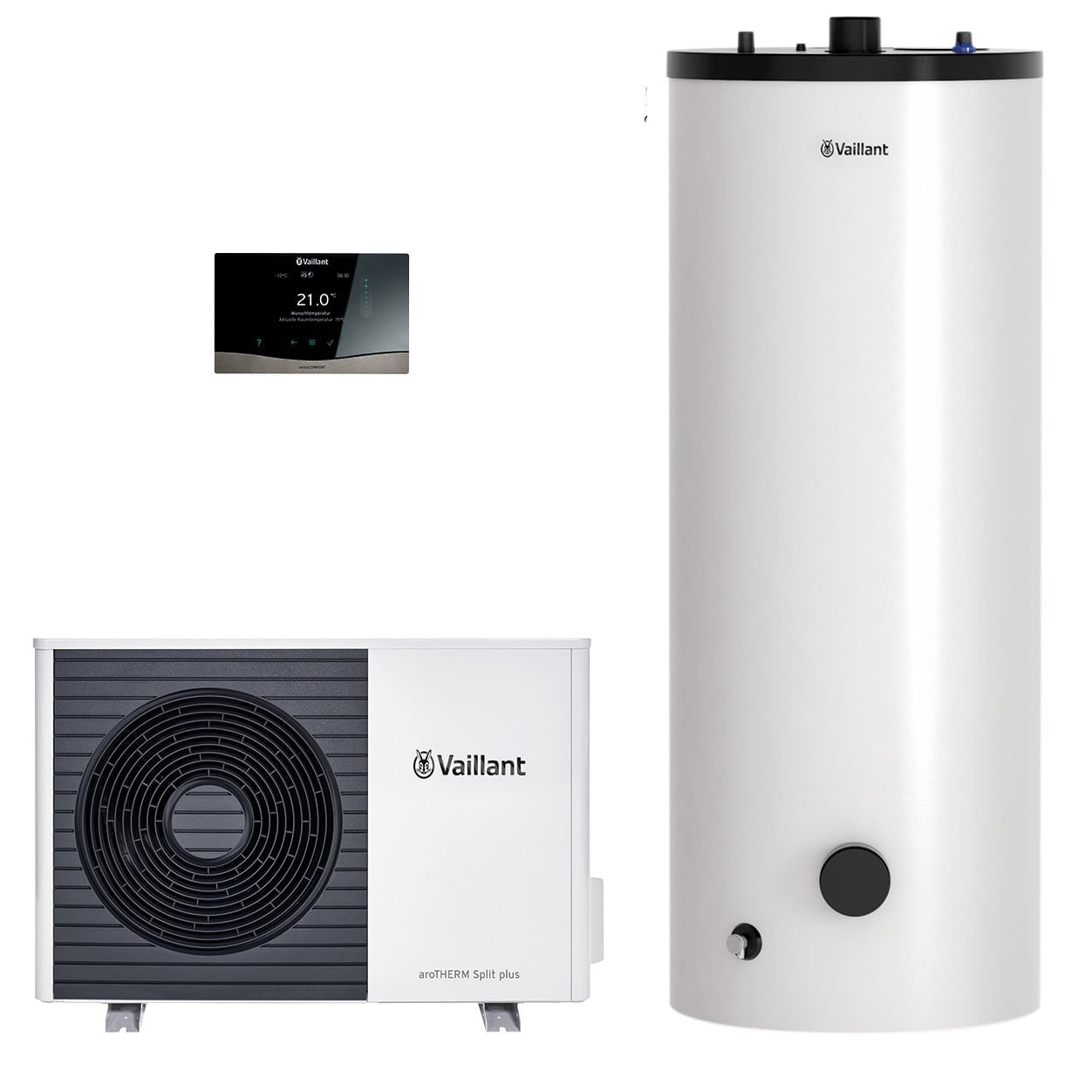 VAILLANT Paket4.0307 aroTHERM Split plus VWL 35/8.2 AS S2 mit VIH RW 250/2 B