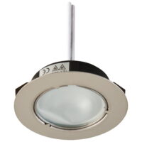 EVN Lichttechnik NV-Möbeleinbauleuchte G4 20W 080 010 Edelstahl