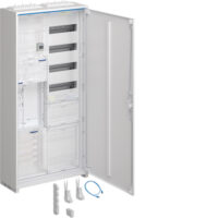 HAGER Komplettschrank Aufputz 1Z eHZ 2Feld ZB32ET216W1T IP44 SS_5p 1100x550x205mm