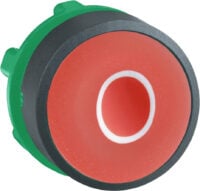 Schneider Electric Drucktaster flach, rt, (0) ZB5AA432