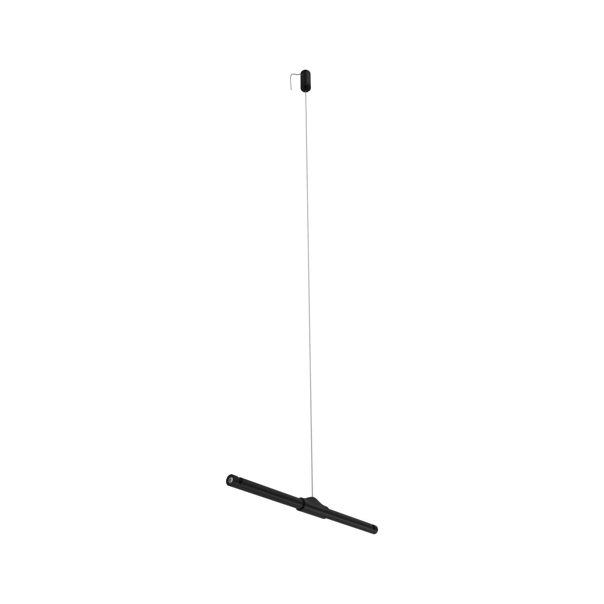 Paulmann PAULMANN Seilabhängung schwarz Kunststoff L173mm 945.99 B12mm H1040mm