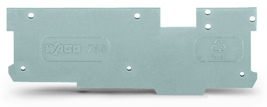 WAGO GmbH &amp; Co. KG Abschluss/Zwischenplatte grau 769-320