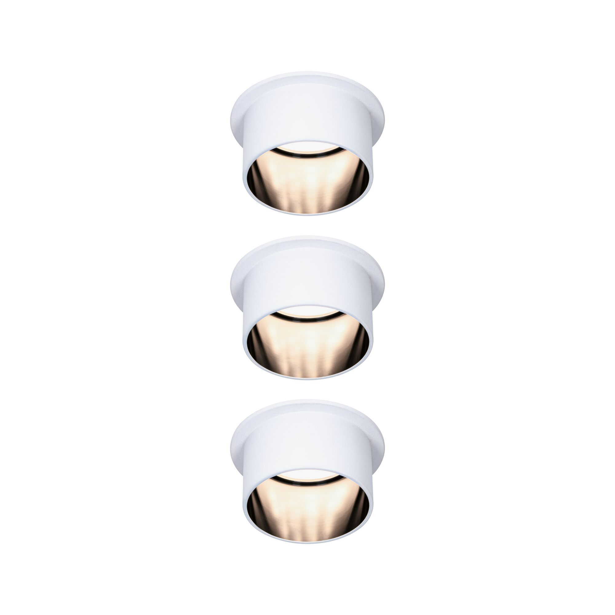 Paulmann PAULMANN LED-Einbaustrahler 18W Konverter weiß Gil Coin 933.77 3LEDs 2700K weiß 470lm weiß
