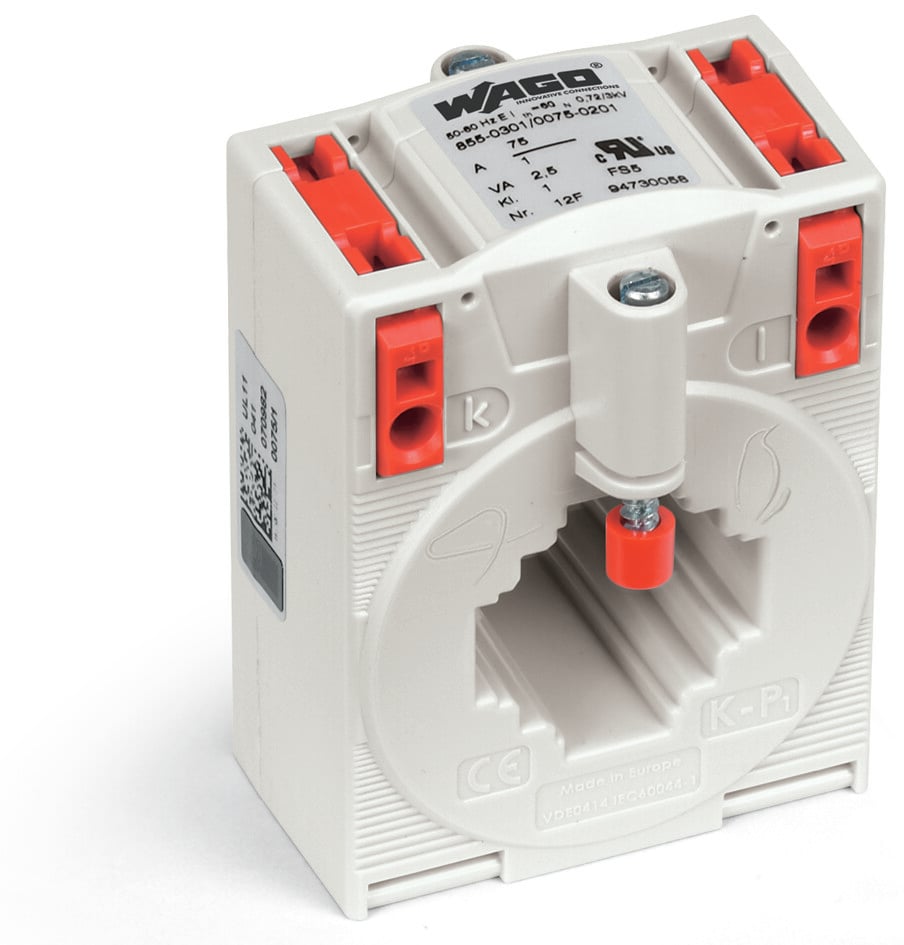 WAGO GmbH &amp; Co. KG Aufsteck-Stromwandler 855-305/200-501