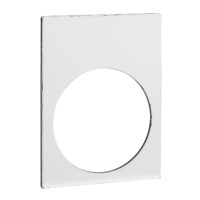 Schneider Electric Leerschild weiß ge ZB2BY4101