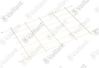VAILLANT Gitter, hinten Vaillant-Nr. 8000026124