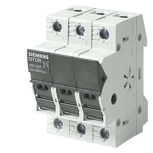 Siemens Siemens Dig Industr. Sicherungslasttrenner 10x38mm,32A,690VAC 3NC1093