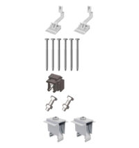 VAILLANT Schrägdach-Set, Erweiterung +1 für Montage 1 x VPV P, Rahmen silber