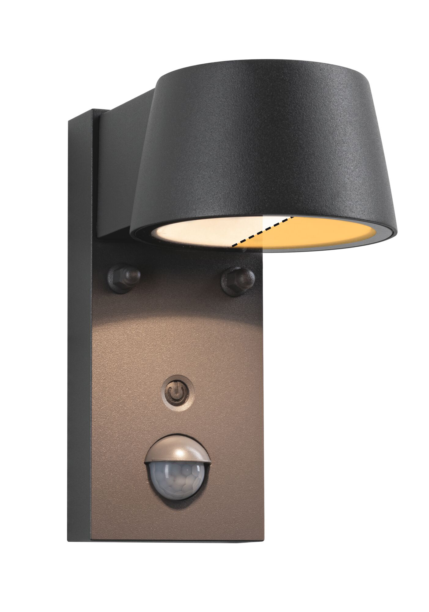 Paulmann PAULMANN LED-Wandanbauleuchte 8W 450lm Capea 947.14 2200-3000K anthrazit Konverter