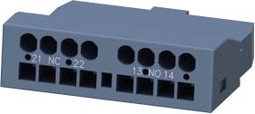 Siemens Siemens Dig Industr. Hilfsschalter 1S+1Ö, Bgr S00/S0 3RV2901-2E