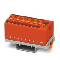 Phoenix Contact Verteilerblock 0,14-4qmm, rot PTFIX6/18X2,5-NS35RD