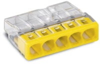 WAGO GmbH & Co. KG Verbindungsdosenklemme 5x 0.5-2.5 gelb 2273-205