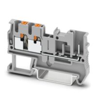 Phoenix Contact Durchgangsreihenklemme 0,14-4qmm, 5,2mm, grau PT 2,5-TWIN/1P