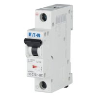 Eaton (Moeller) Leitungsschutzschalter C 10A DC, 1p FAZ-C10/1-DC