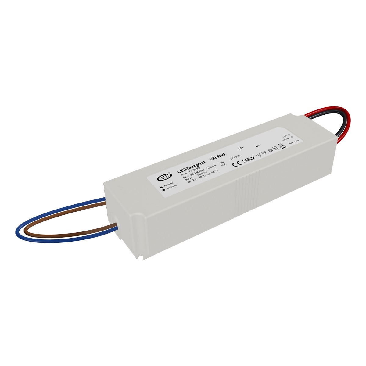 EVN Lichttechnik LED-Netzgerät 24V/DC E6724100