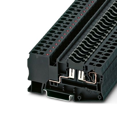 Phoenix Contact Sicherungsklemme schwarz ST 4-FSI/C-LED 24